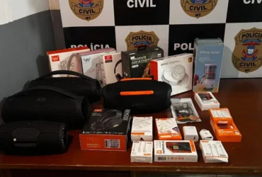 Operação 4G apura furto de eletrônicos em Canarana