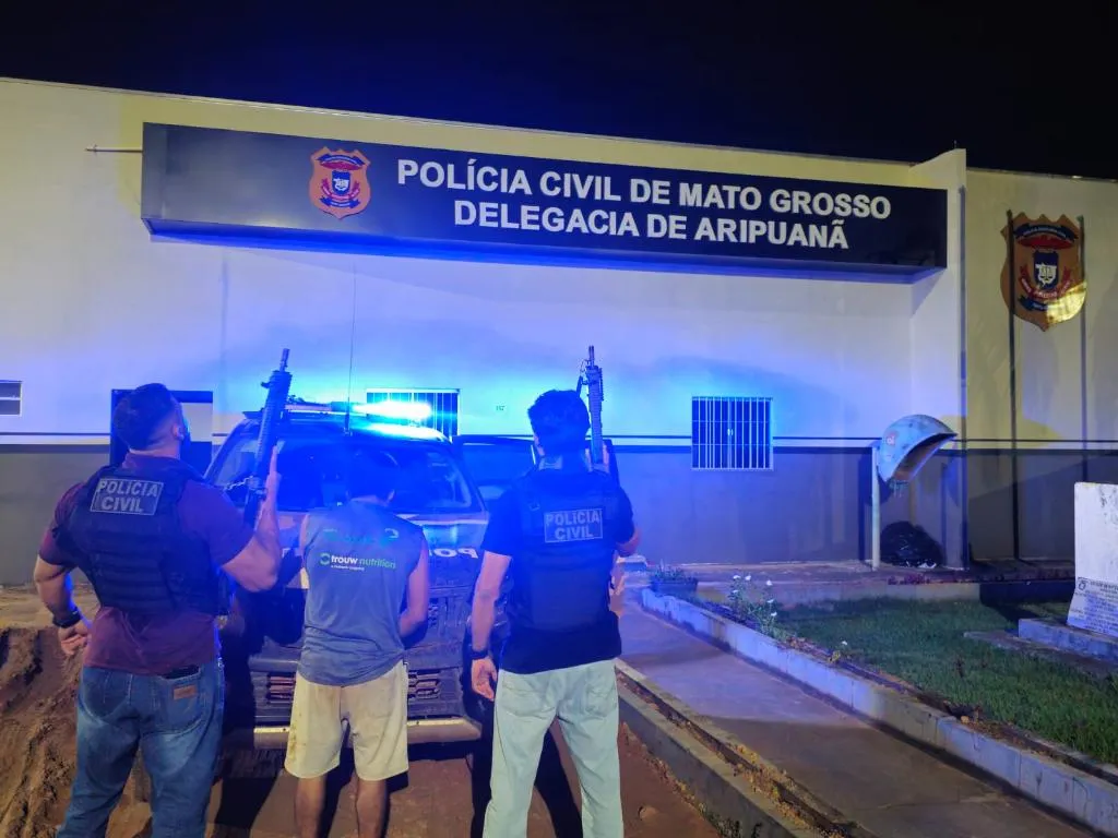 Polícia Civil prende suspeito por importunação sexual em Aripuanã