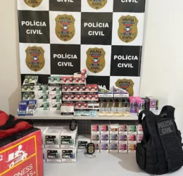 Prisão por contrabando de cigarros eletrônicos em Rondonópolis