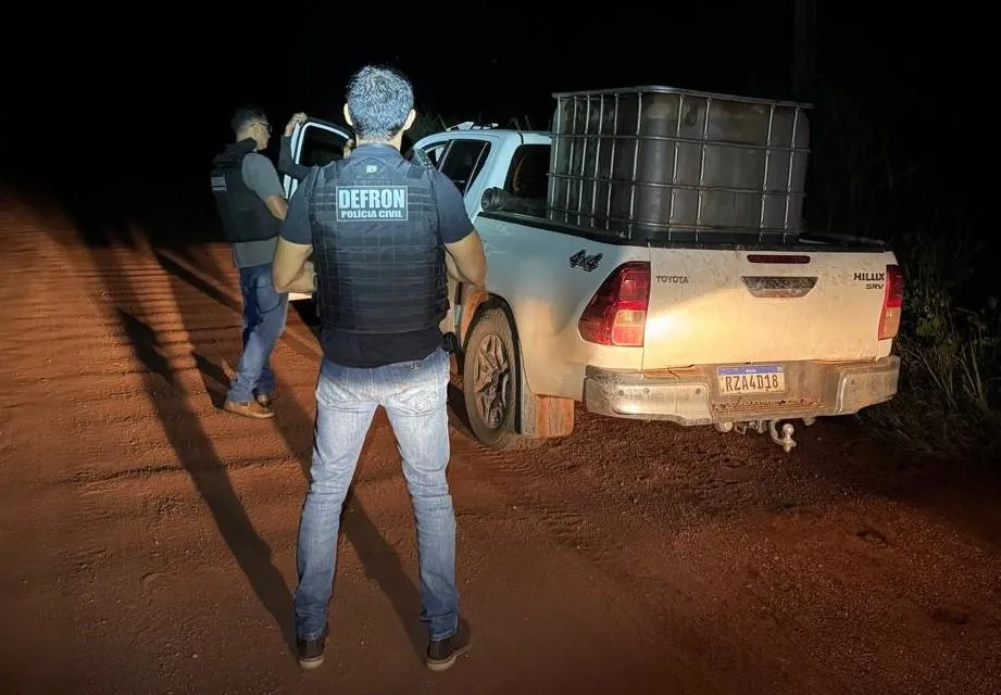 Polícia Civil impede carga de diesel para garimpo ilegal