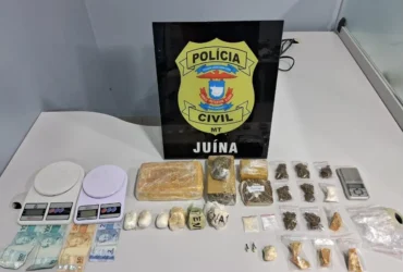 Polícia Civil desarticula esquema de abastecer traficantes de facção criminosa em Juína