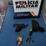 PM prende dois homens em São José dos Quatro Marcos