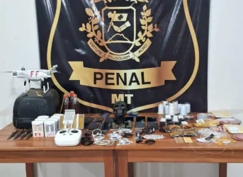 Operação Escudo Penal apreende celulares em Rondonópolis