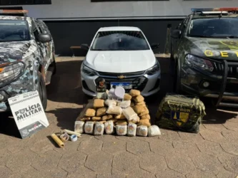 Apreensão de drogas em Várzea Grande soma 117 kg