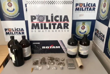 Rotam prende homem por tráfico de drogas em Cuiabá
