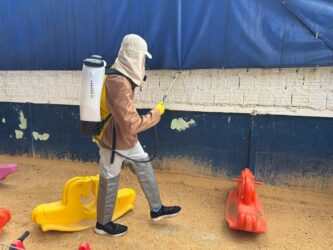Sorriso adota tecnologia de borrifação residual em escolas para frear o avanço das arboviroses