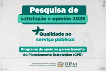 Último dia: Prefeitura reforça participação na pesquisa de opinião sobre serviços públicos; Vida Nova, Veneza e Bom Jesus ainda não atingiram amostragem mínima