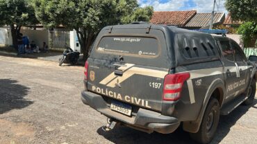 Suspeito investigado pela Polícia Civil morre em confronto durante apuração de roubos em Lucas do Rio Verde