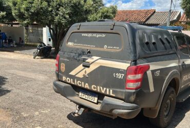 Suspeito investigado pela Polícia Civil morre em confronto durante apuração de roubos em Lucas do Rio Verde
