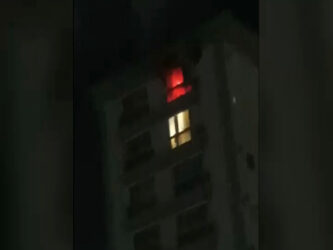 Incêndio criminoso durante violência doméstica provoca evacuação de prédio em Sorriso