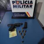 PM prende idoso após disparo de arma em estabelecimento comercial em MT