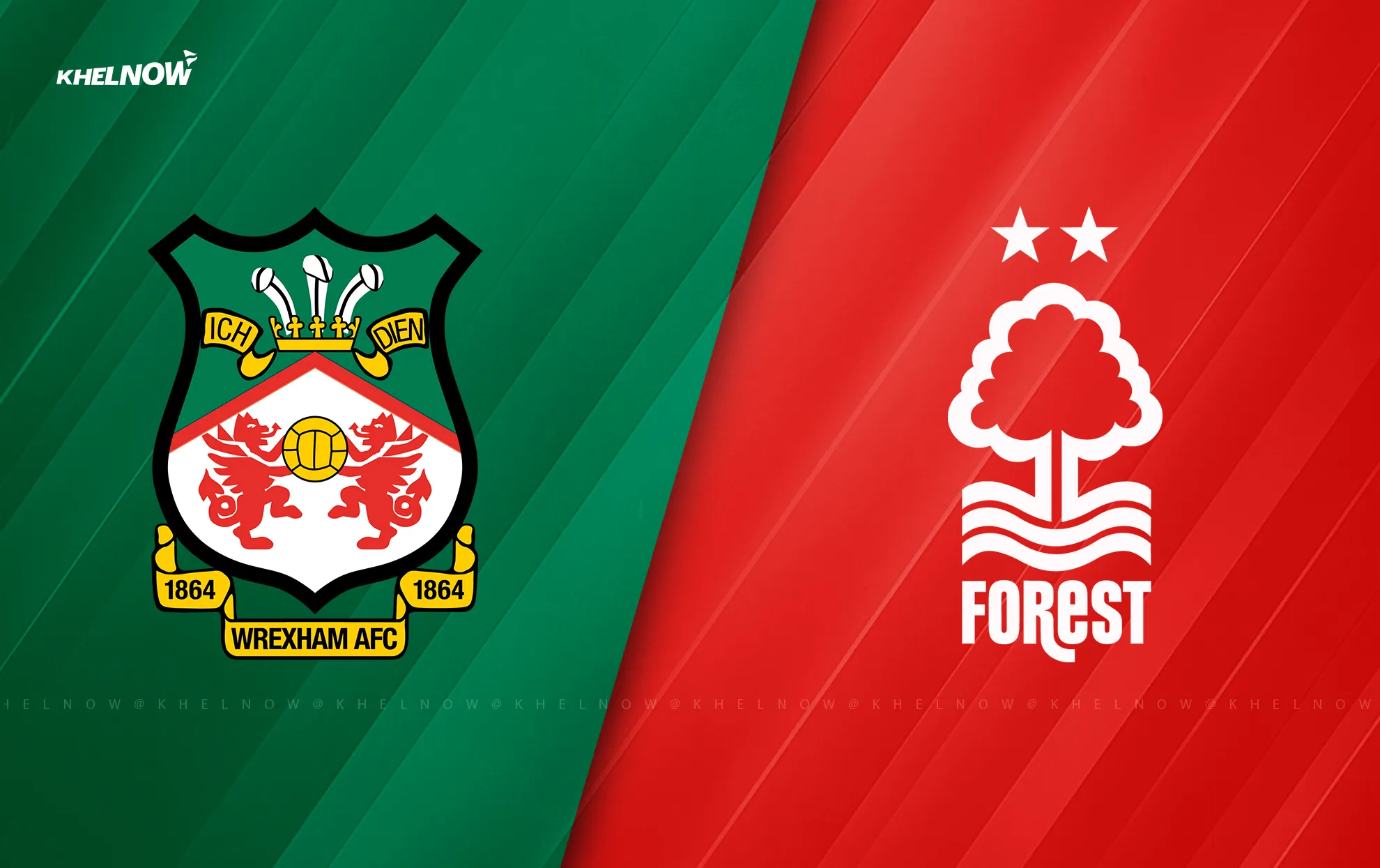 Wrexham recebe o Nottingham Forest pela Copa da Inglaterra nesta sexta-feira