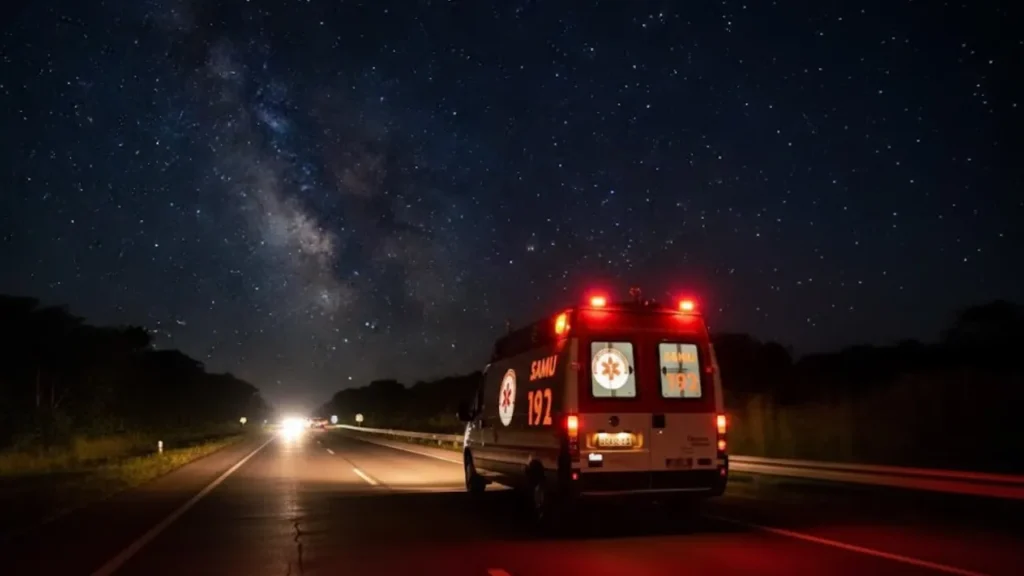 Caminhoneiro atropela e mata motociclista durante ultrapassagem na BR-163