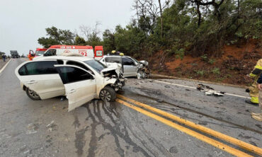 BR-365 vira corredor da tragédia: mais um acidente deixa 10 feridos em MG