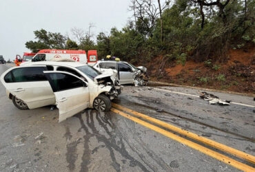 BR-365 vira corredor da tragédia: mais um acidente deixa 10 feridos em MG