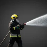 Incêndio destrói carro funerário na BR-163 durante a madrugada em Rondonópolis