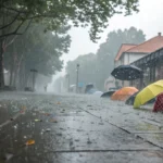 Mato Grosso entra no fim de semana sob alerta laranja de tempestades