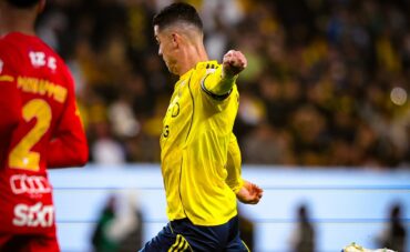 Al-Hilal x Al-Nassr ao vivo: onde assistir com Cr7 em campo. Imagem: Divulgação Al-Nassr