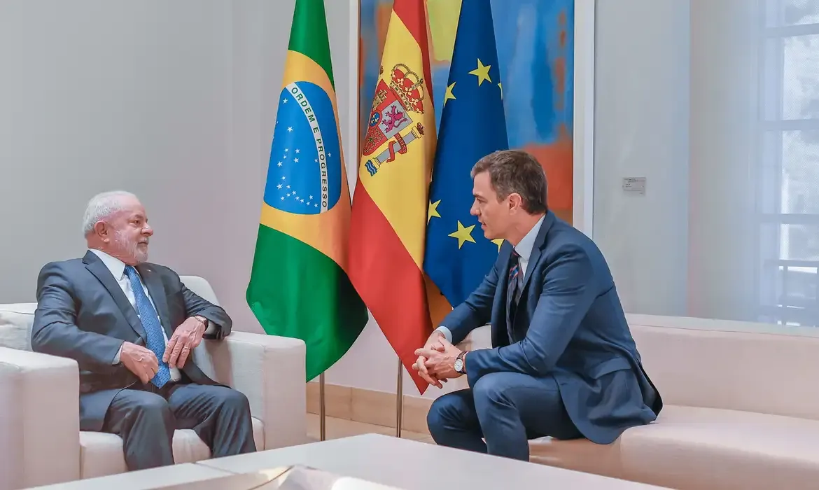 Lula agradece apoio da Espanha ao acordo Mercosul com a UE