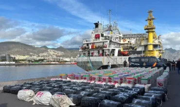 Espanha apreende cocaína em navio que deixou o Brasil