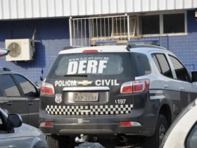 Viatura do setor da DERF da polícia civil