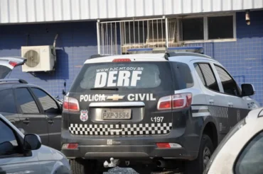 Viatura do setor da DERF da polícia civil
