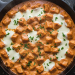 Almoço rápido e fácil: frango cremoso na frigideira para o dia a dia