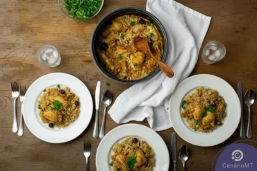 Galinhada caipira simples e saborosa para o almoço em família