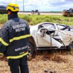 Vítimas de grave capotamento na MT-449, em Lucas do Rio Verde, são identificadas; duas mortes