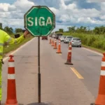 Obras provocam pare e siga na BR-163 e interdições parciais na BR-364 em Mato Grosso