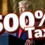 Trump endossa projeto que prevê tarifa de 500% contra países que compram petróleo da Rússia