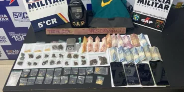 PM prende dois faccionados por tráfico em Barra do Garças