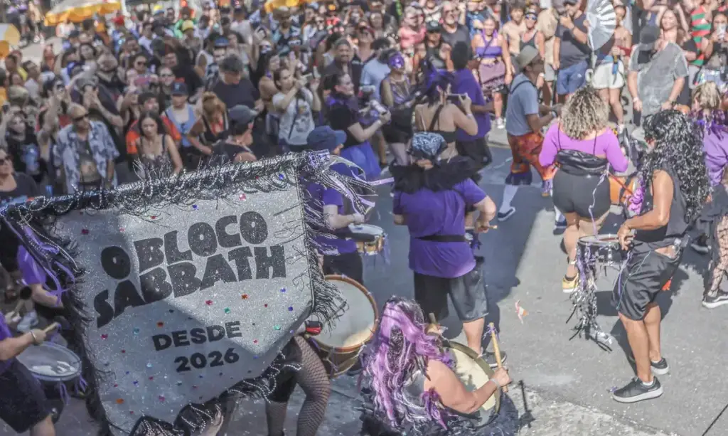 Carnaval ganha versão rock com BlackSabbath em bloco inédito em SP