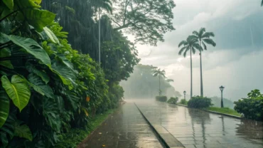 Água Boa em 13/02/2026: sexta começa nublada e com alerta de chuva