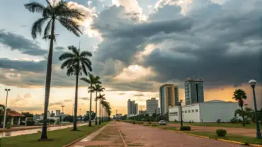 Cláudia em 18/02/2026: quarta começa nublada e pode chegar aos 35°C