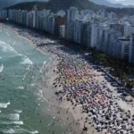 Guarujá entra em alerta extremo após temporal intenso