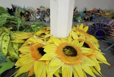 Projeto de Carnaval reaproveita fantasias da Sapucaí e reduz descarte