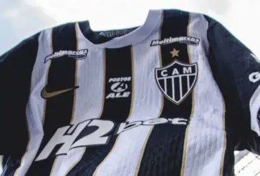 Imagem ilustrando a camisa do Atlético