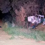 Casal morre carbonizado após caminhonete capotar e pegar fogo na MT-490, entre Sorriso e Nova Ubiratã