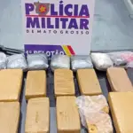 Operação em Ribeirão Cascalheira apreende 14 kg de drogas