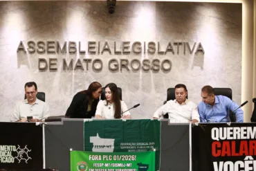 Licença sindical em debate na ALMT após críticas a projeto