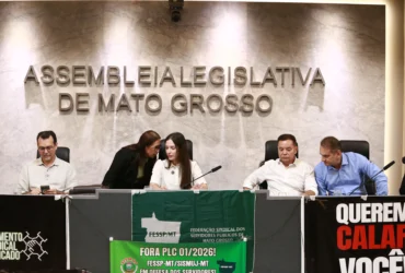 Licença sindical em debate na ALMT após críticas a projeto