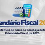 Barra do Garças publica calendário fiscal de 2026 e libera guias de alvará e ISS