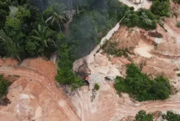 Garimpo ilegal é fechado pela PM em Mato Grosso