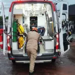 Mulher fica ferida após queda de moto em Confresa