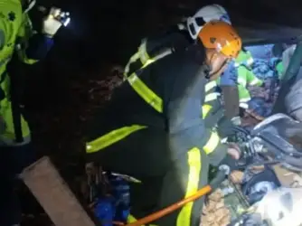 Acidente na Serra de São Vicente deixa feridos