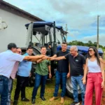 Agricultura ganha trator para fortalecer produção em Nobres