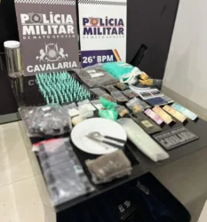 Tráfico de drogas em Nova Mutum leva à prisão de três