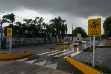 Pancadas de chuva em Lucas do Rio Verde - Mato Grosso