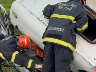 Acidente de trânsito na BR-163 deixa três feridos em Sinop